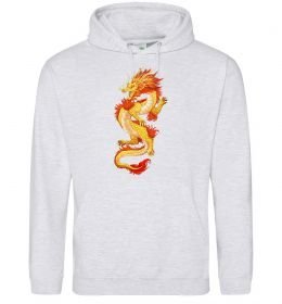 Чоловіча толстовка (худі) Yellow-red dragon