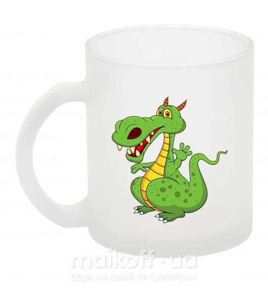 Чашка скляна Мультяшный дракон Фроузен фото