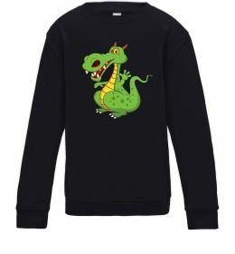 Детский Свитшот Мультяшний дракон Детский Свитшот Мультяшний дракон