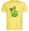 Чоловіча футболка Мультяшний дракон Лимонний Чоловіча футболка Мультяшний дракон Лимонний фото