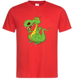 Мужская футболка Мультяшний дракон Мужская футболка Мультяшний дракон