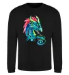 Свитшот Pastel dragon Черный фото