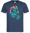 Мужская футболка Pastel dragon Темно-синий фото