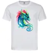 Мужская футболка Pastel dragon Белый фото