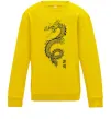 Дитячий світшот Japan dragon Сонячно жовтий Дитячий світшот Japan dragon Сонячно жовтий фото