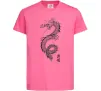 Дитяча футболка Japan dragon Яскраво-рожевий Дитяча футболка Japan dragon Яскраво-рожевий фото