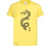 Дитяча футболка Japan dragon Лимонний Дитяча футболка Japan dragon Лимонний фото