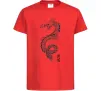 Дитяча футболка Japan dragon Червоний Дитяча футболка Japan dragon Червоний фото