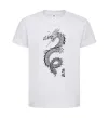 Дитяча футболка Japan dragon Білий фото