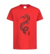 Дитяча футболка Japan dragon Червоний фото