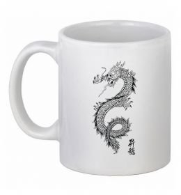 Чашка керамическая Japan dragon