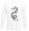 Лонгслив Japan dragon Белый Лонгслив Japan dragon Белый фото