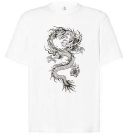 Футболка Оверсайз Малюнок дракона
