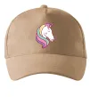 Кепка Heart unicorn Песочный фото