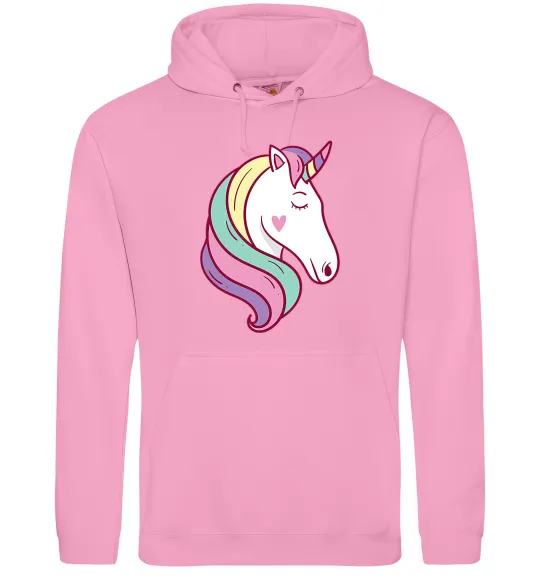 Жіноча толстовка (худі) Heart unicorn Рожевий фото