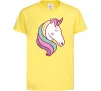 Детская футболка Heart unicorn Лимонный Детская футболка Heart unicorn Лимонный фото