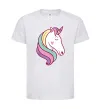 Детская футболка Heart unicorn Белый фото