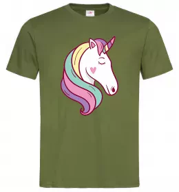 Мужская футболка Unicorn in glasses Белый фото