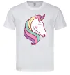 Мужская футболка Heart unicorn Белый Мужская футболка Heart unicorn Белый фото