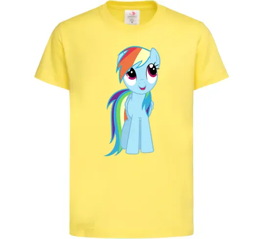 Детская футболка Блакитний єдиноріг Лимонный фото