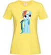 Женская футболка Блакитний єдиноріг Лимонный Женская футболка Блакитний єдиноріг Лимонный фото