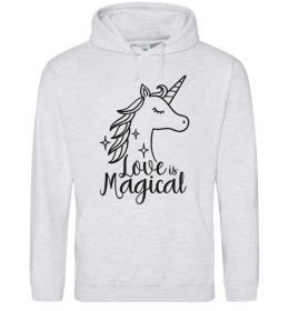 Жіноча толстовка (худі) Unicorn love