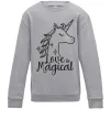 Детский Свитшот Unicorn love Серый меланж Детский Свитшот Unicorn love Серый меланж фото