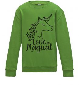 Дитячий світшот Unicorn love Дитячий світшот Unicorn love