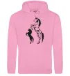 Мужская толстовка (худи) Єдиноріг Розовый фото