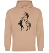 Женская толстовка (худи) Єдиноріг Песочный фото