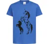 Детская футболка Єдиноріг Ярко-синий Детская футболка Єдиноріг Ярко-синий фото
