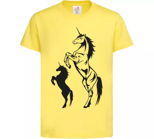 Детская футболка Єдиноріг Лимонный фото