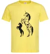 Мужская футболка Єдиноріг Лимонный фото