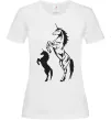Жіноча футболка Єдиноріг Білий фото