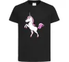 Детская футболка Рожевий єдиноріг Черный фото
