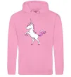 Мужская толстовка (худи) Рожевий єдиноріг Розовый фото