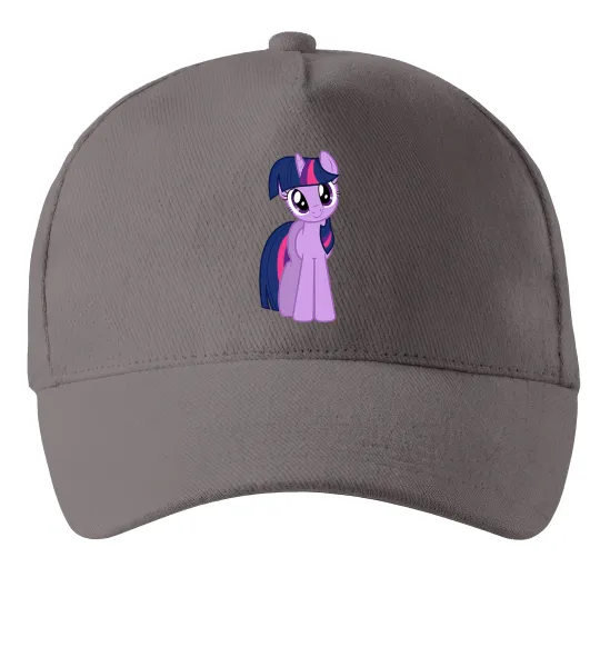 Кепка Фіолетовий єдиноріг Сірий фото