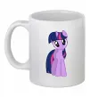 Чашка керамическая Фіолетовий єдиноріг Белый Чашка керамическая Фіолетовий єдиноріг Белый фото