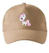 Кепка Cute unicorn Пісочний фото