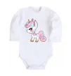 Детский боди Cute unicorn Белый Детский боди Cute unicorn Белый фото