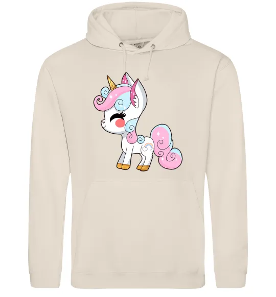 Мужская толстовка (худи) Cute unicorn Таш фото