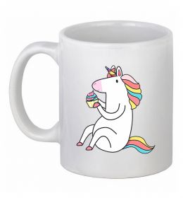 Чашка керамическая Cupcake unicorn