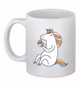 Чашка керамическая I need some coffee Белый фото