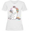 Жіноча футболка Cupcake unicorn Білий фото