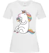 Женская футболка Cupcake unicorn Белый Женская футболка Cupcake unicorn Белый фото