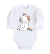Дитячий бодік Cupcake unicorn Білий фото