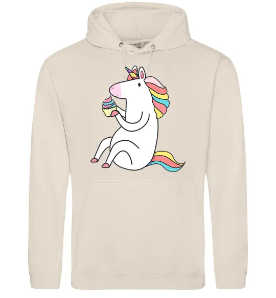Женская толстовка (худи) Cupcake unicorn Таш фото