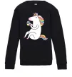 Детский Свитшот Cupcake unicorn Черный Детский Свитшот Cupcake unicorn Черный фото