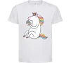 Дитяча футболка Cupcake unicorn Білий Дитяча футболка Cupcake unicorn Білий фото