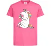 Дитяча футболка Cupcake unicorn Яскраво-рожевий Дитяча футболка Cupcake unicorn Яскраво-рожевий фото